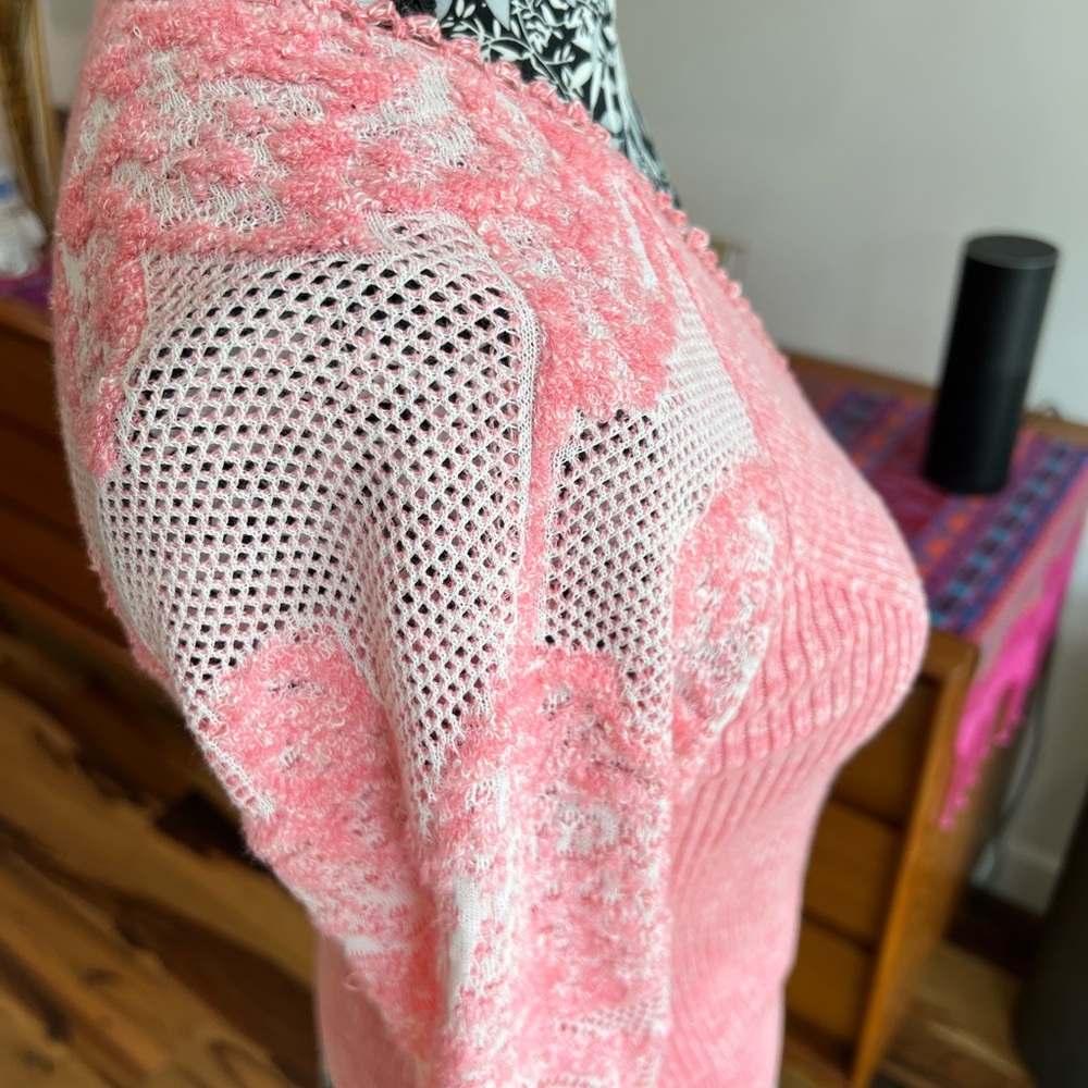 Anthropologie Wrap Lace Sweater - Picture 5 of 7